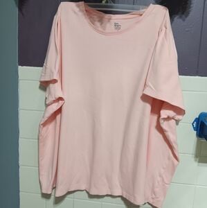 Orange or pink ladies 3x shorts  sleeve  t shirt top